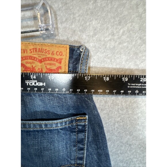 Levis 505 Jeans - Men’s - 34x34‎ - Blue - Regular Fit Straight Leg Medium Wash - Picture 16 of 16